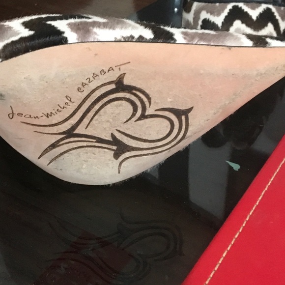 Jean-Michel Cazabat PATTERNED HEELS - Picture 4 of 6